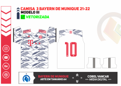 CAMISA 3 F.C BAYER MUNCHEN 2021-22