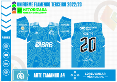 Uniforme Flamengo Goleiro I 2022-23