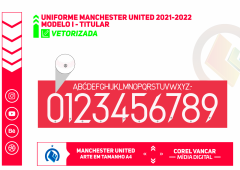 Fonte Manchester United 2021-2022