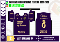 Uniforme do Corinthians Terceiro 2021-22