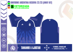 UNIFORME ARGENTINA RESERVA 2022-23 (AWAY KIT)