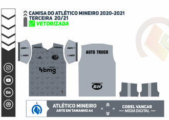 Terceira Camisa do Atlético Mineiro 2020-2021