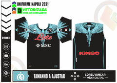 Napoli 2021 Marcelo Burlon Edition Black