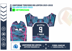 UNIFORME TERCEIRO DO RB LEIPZIG 2021-22