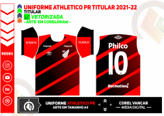 Atletico PR Titular 2021-22 Modelo 2