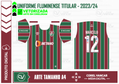 Uniforme Fluminense Titular 2023-24