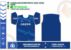 Camisa do Everton FC 2021-2022