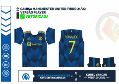 CAMISA MANCHESTER UNITED THIRD 21/2022