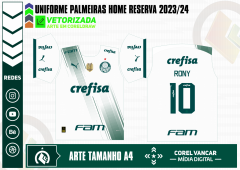Uniforme Palmeiras Reserva 2023-24