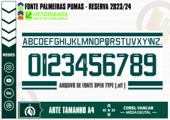 Fonte Palmeiras Pumas 2023-24 Reserva